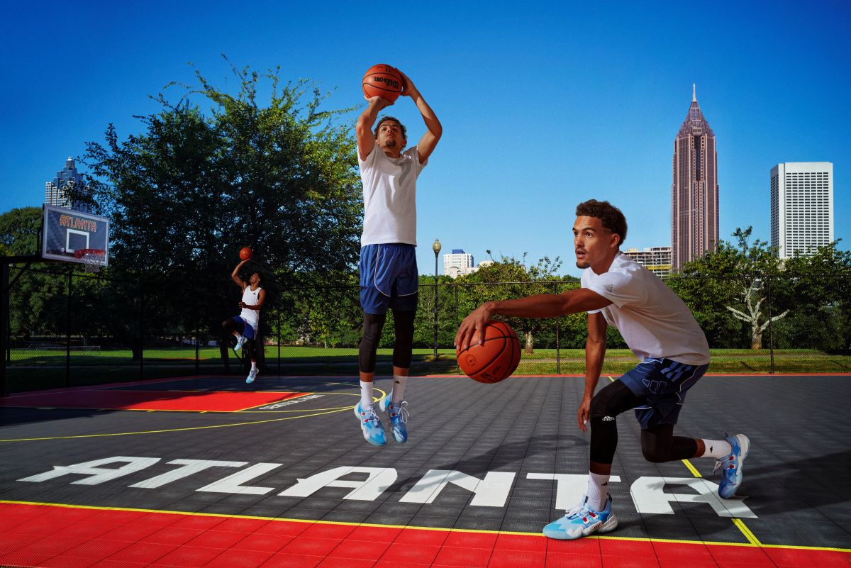 Image of the the Adidas Trae Young 1 Apparel Collection